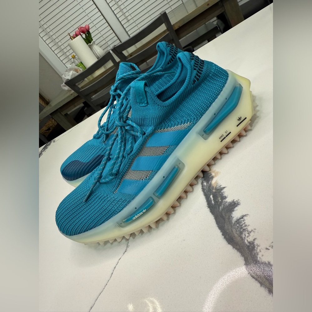 Adidas Originals NMD_S1 Men's Size 9 Active Teal Off White Comfort HQ4437